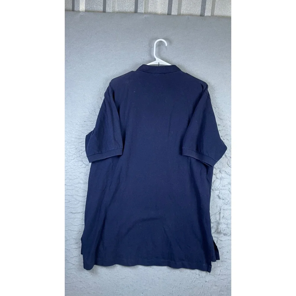 Polo Ralph Lauren Polo Shirt Mens L Blue Excellent Short Sleeve Pique Pony Logo